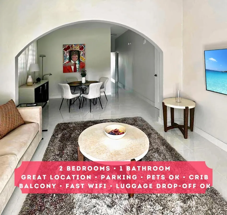 Breathtaking 2-Bedroom Beachside Apartment San Juan Puerto Rico